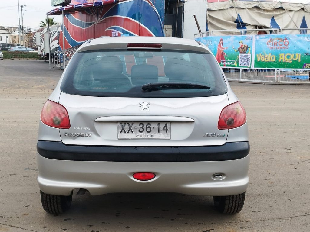 PEUGEOT 206 XR MT 1.4CC DIESEL - 2004